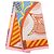 Hermès Orange Geometrie Cretoise Seidentuch 90