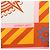 Hermès Orange Geometrie Cretoise Seidentuch 90 - Ansicht 3