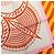 Hermès Orange Geometrie Cretoise Seidentuch 90 - Ansicht 5