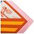 Hermès Orange Geometrie Cretoise Seidentuch 90 - Ansicht 6