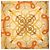 Pañuelo de seda Hermès Beige Eperon D'Or 90 - vista 2