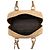LOEWE Amazona 28 in pelle metallizzata oro - vista 4