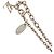 Collana Louis Vuitton Silver Brass Crystal Gamble Station - vista 4