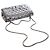 Chanel Silver Quilted Mirror Calfskin Reissue 2.55 Double Flap 225 - vista 6