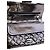 Chanel Silver Quilted Mirror Calfskin Reissue 2.55 Double Flap 225 - vista 9