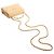 Chanel Beige CC Quilted Lambskin Faux Pearl Top Handle Flap - vista 6