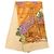 Lenço de seda Hermès Brown Vendanges 90