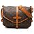 Louis Vuitton Brown Monogram Saumur 30
