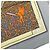 Pañuelo de seda Hermès Gray World Map 90 - vista 3