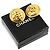 Chanel Coco Mark Gold Clip-Ohrringe - Ansicht 2