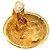 Chanel Coco Mark Gold Clip-Ohrringe - Ansicht 3