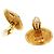 Chanel Coco Mark Gold Clip-Ohrringe - Ansicht 5