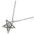 Collana Chanel Comet in diamanti e oro bianco 18K