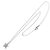 Collana Chanel Comet in diamanti e oro bianco 18K - vista 2