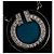 Autre Marque Collana Tiffany & Co. T Circle Turquoise Diamond - vista 8