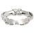 Autre Marque Anello fede Tiffany & Co. in oro bianco 18K con diamanti - vista 2