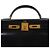 Hermès Borsa Hermes Kelly 28 in pelle Box Calf nera - vista 8