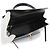 Hermès Borsa Hermes Kelly 28 Box Calf Black - vista 7