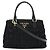 Bolsa de mão/Bolsa de ombro Prada em nylon e couro
