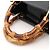 Borsa a mano Gucci Bamboo Mini Shopper - vista 4