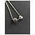 Collana con pendente Louis Vuitton Damier Rings - vista 4
