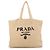Bolso Tote Prada de rafia crochet