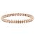 Bracciale con charm Cartier in oro rosa 18K