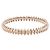 Bracciale con charm Cartier in oro rosa 18K - vista 2