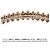 Bracciale con charm Cartier in oro rosa 18K - vista 8