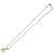 Pendente Christian Dior Vintage CD Metal Standard