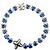 Bracciale Tennis Louis Vuitton LV Blue Crystal