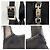 Borsa Gucci Jackie in nylon e pelle - vista 5