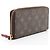 Cartera Clemence de lona Monogram Louis Vuitton - vista 2