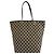 Gucci GG Canvas Leather Tote Bag