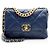 Borsa a tracolla Chanel 19 Medium Flap in pelle di agnello