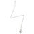 Collana Madonna in argento sterling Tiffany & Co. Elsa Peretti