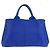Borsa Tote Prada Canapa in tela - vista 2