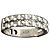 Dior Crystals und CD Icon Doppelband-Ring