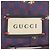 Cravatta in seta GUCCI con logo GG e ricamo ape - vista 6