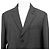 Autre Marque Abrigo Brioni Chester de lana sharkskin - vista 3