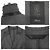 Autre Marque Abrigo Brioni Chester de lana sharkskin - vista 9