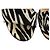 Autre Marque Sandali wedge Sergio Rossi Zebra - vista 10