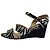 Autre Marque Sandali wedge Sergio Rossi Zebra - vista 3