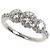 Autre Marque STAR JEWELRY Pt950 Platinring mit Diamant