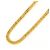 Autre Marque Double Curb Halskette Au750