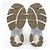 Autre Marque ASICS Sneaker Braun Textil - Ansicht 4