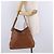 GUCCI Shoulder Bag Leather Brown Gold Tone 257026 - vista 25