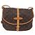 LOUIS VUITTON Monogram Saumur 30 Shoulder Bag M42256 LV - vista 3