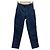 Autre Marque Pantalones Denim Slim de Algodón y Lino 45R