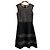 Autre Marque M-PremierBLACK Spitzenkleid mit Cut-out